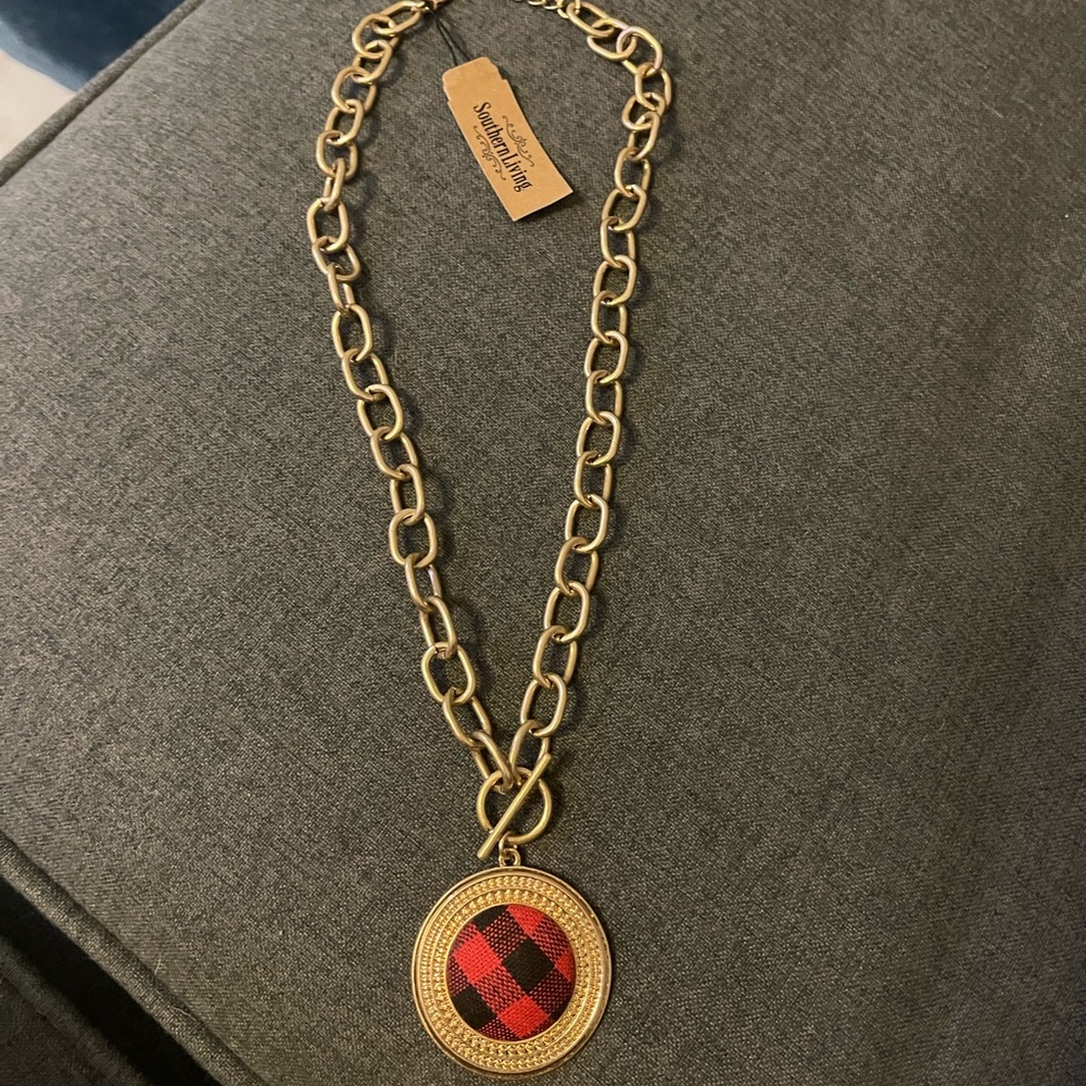 Gold Southern Living necklace